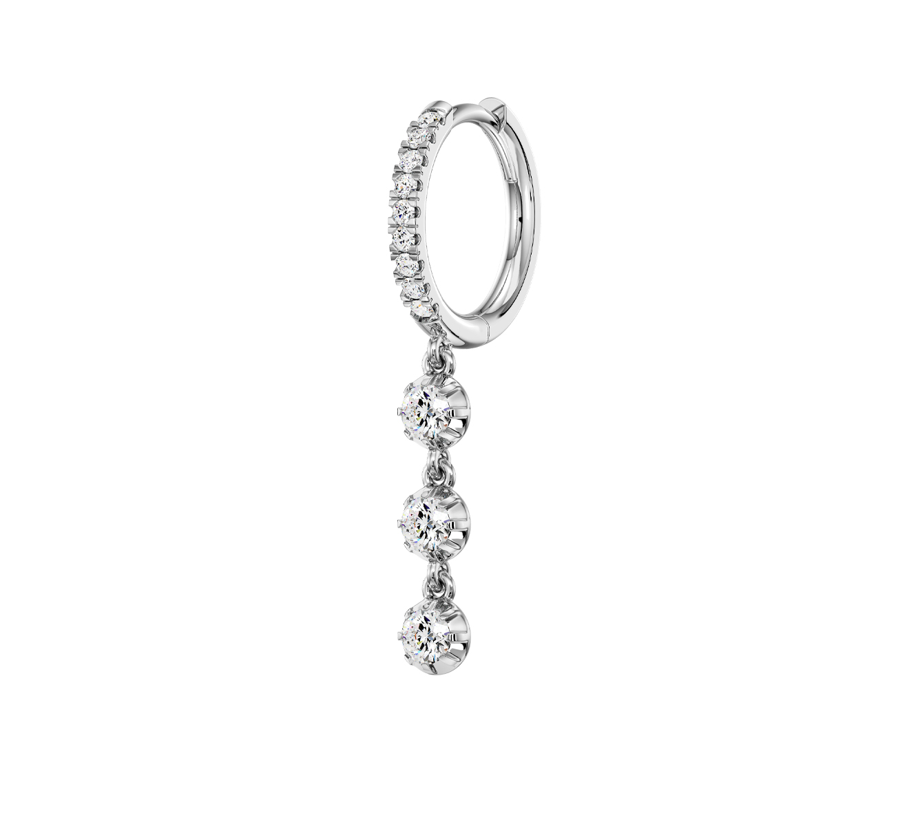 Серьга Serendipity Timeless EJE0005W - фото 1 – Mercury