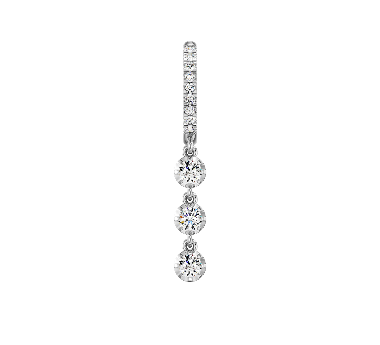 Серьга Serendipity Timeless EJE0005W - фото 2 – Mercury