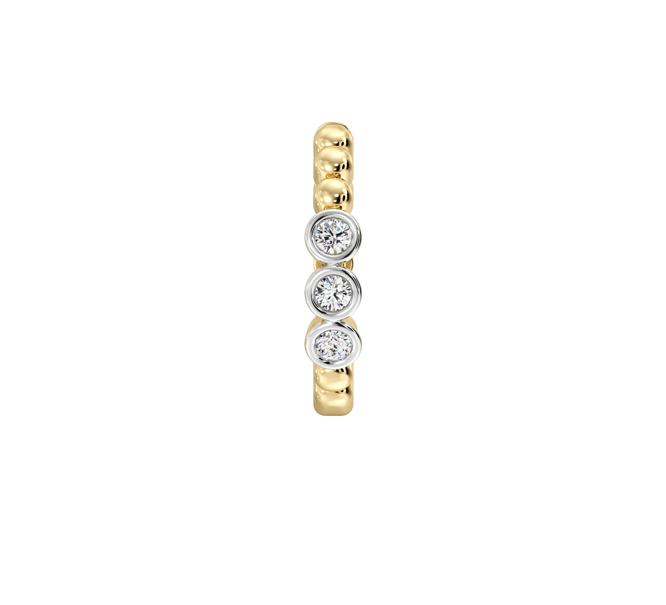 Серьга Serendipity Bubble EJE0027Y - фото 2 – Mercury