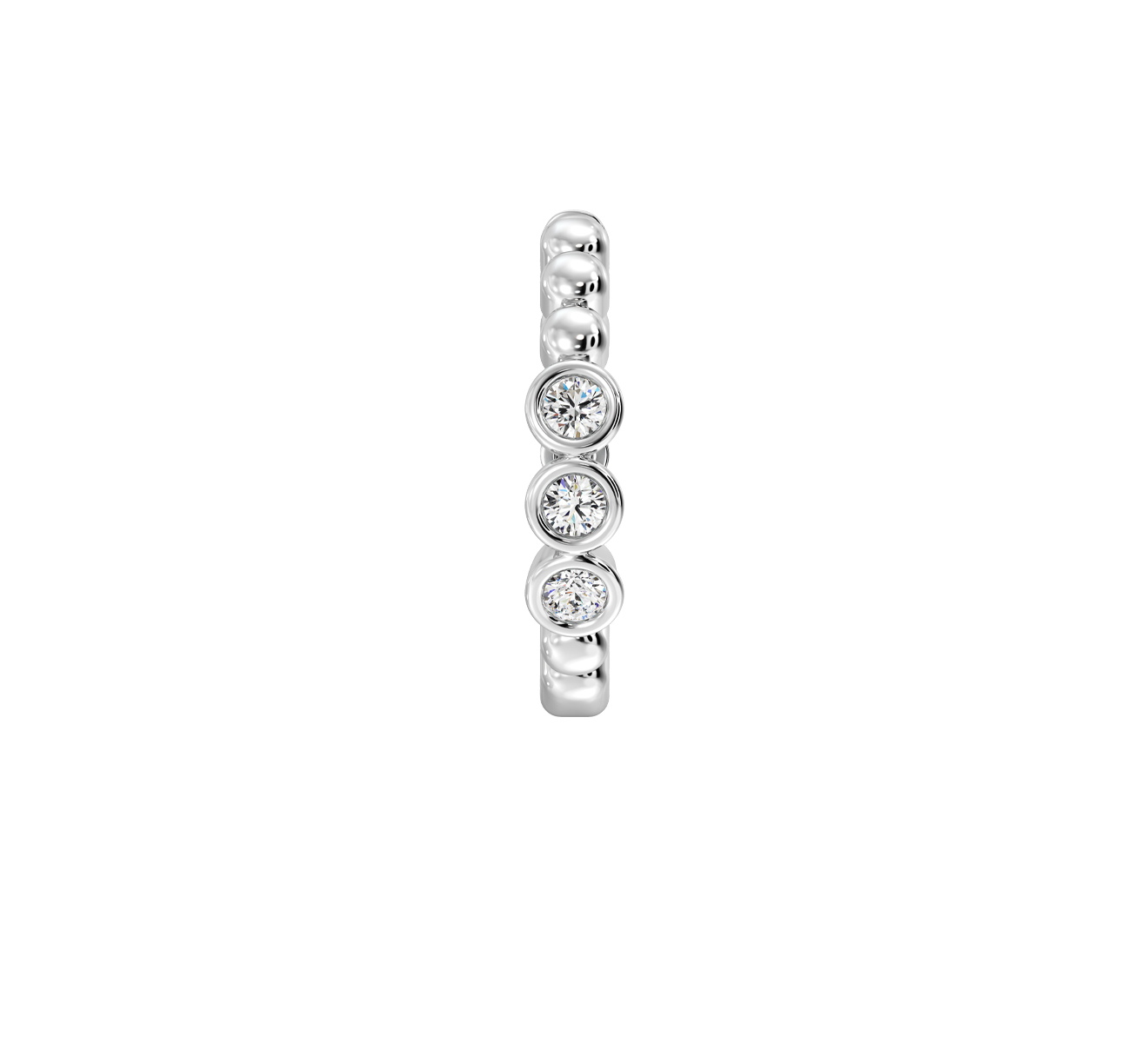 Серьга Serendipity Bubble EJE0027W - фото 2 – Mercury