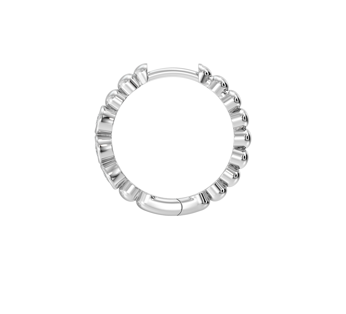 Серьга Serendipity Bubble EJE0027W - фото 3 – Mercury