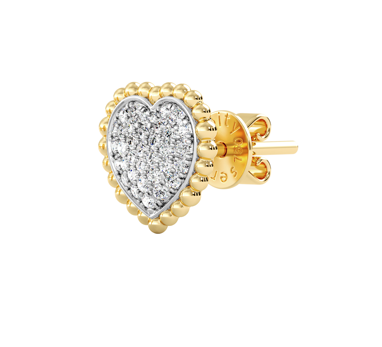 Серьга Serendipity Bubble EJE0029Y - фото 1 – Mercury