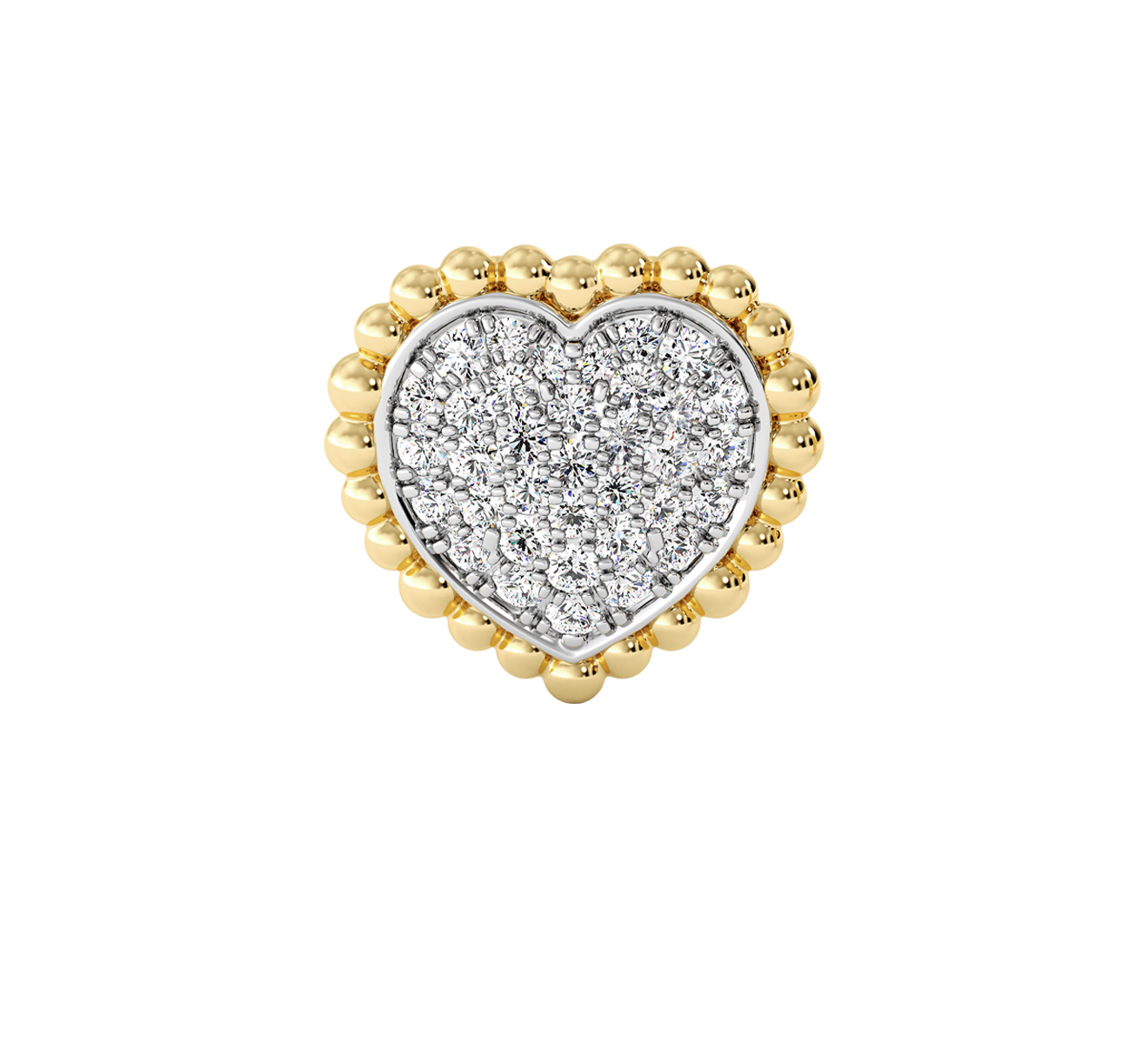 Серьга Serendipity Bubble EJE0029Y - фото 2 – Mercury