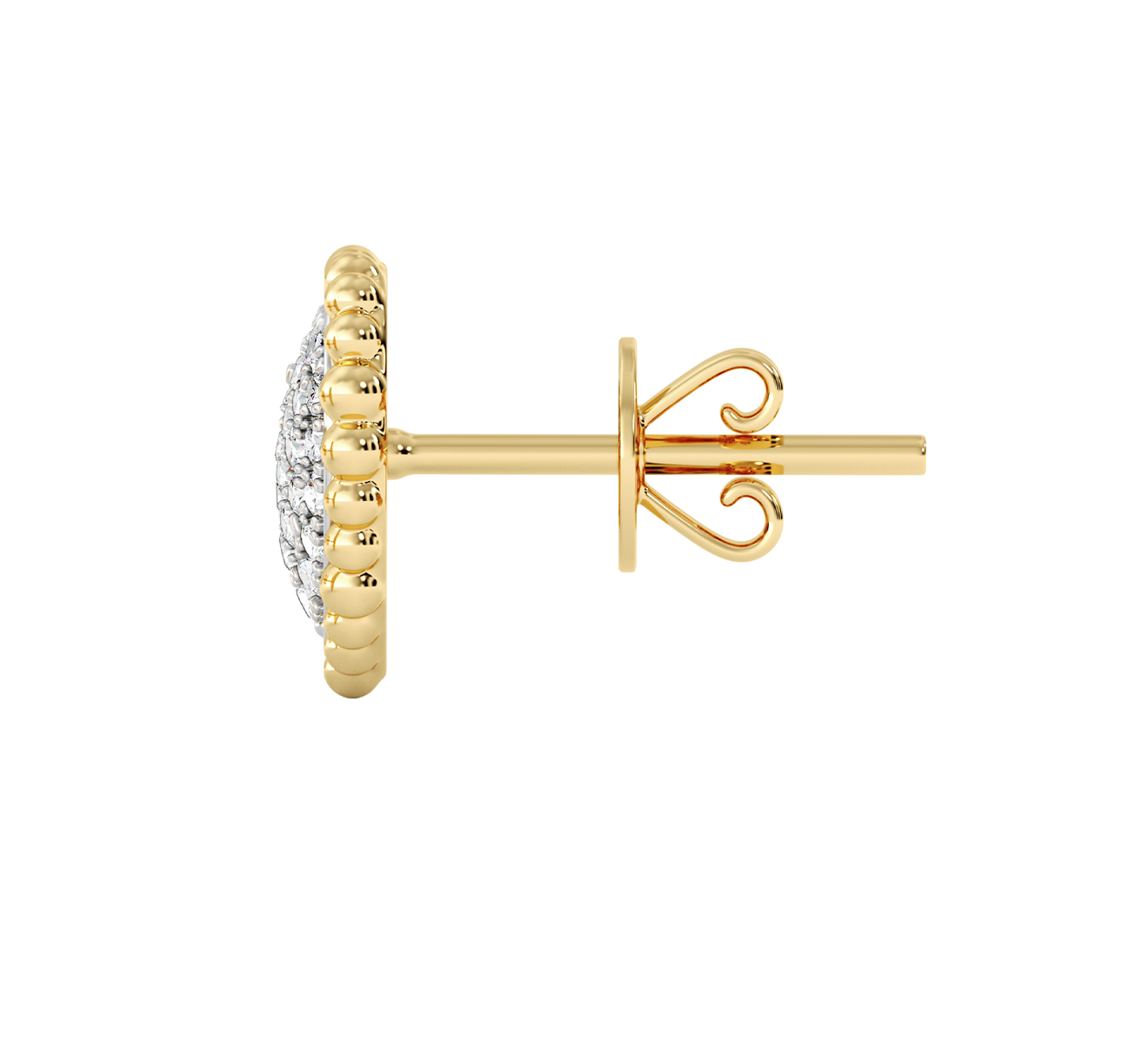 Серьга Serendipity Bubble EJE0029Y - фото 3 – Mercury