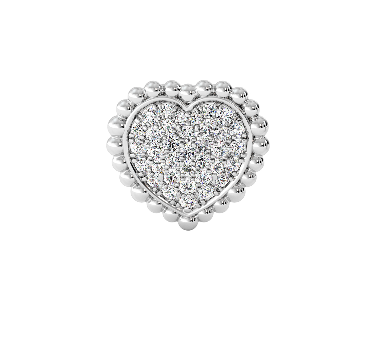 Серьга Serendipity Bubble EJE0029W - фото 2 – Mercury