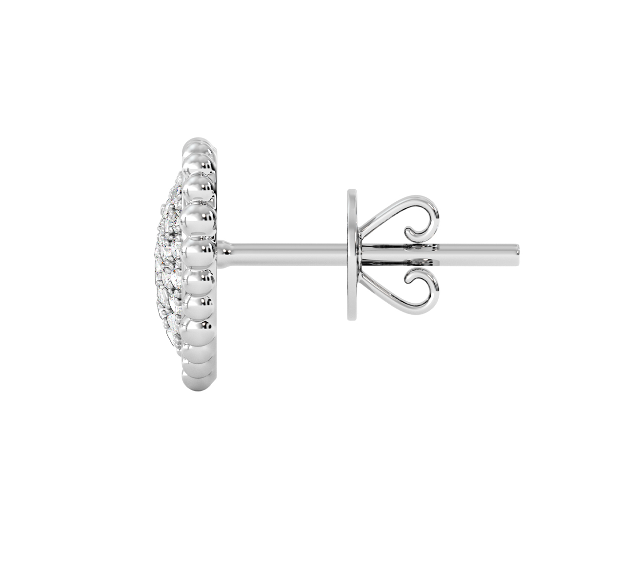 Серьга Serendipity Bubble EJE0029W - фото 3 – Mercury