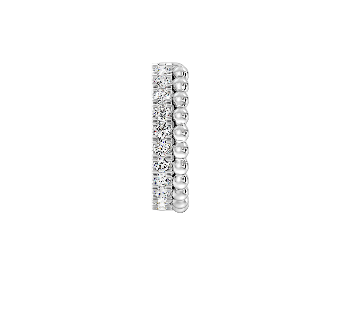 Серьга Serendipity Bubble EJE0031W - фото 2 – Mercury