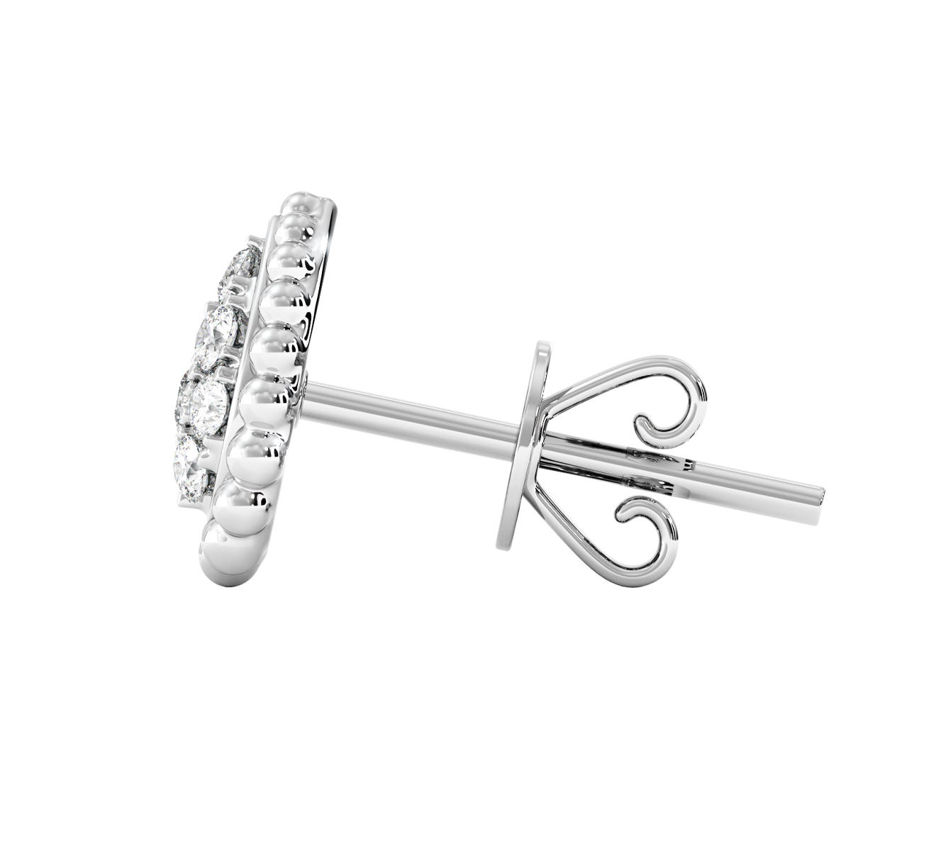 Серьга Serendipity Bubble EJE0034W - фото 3 – Mercury