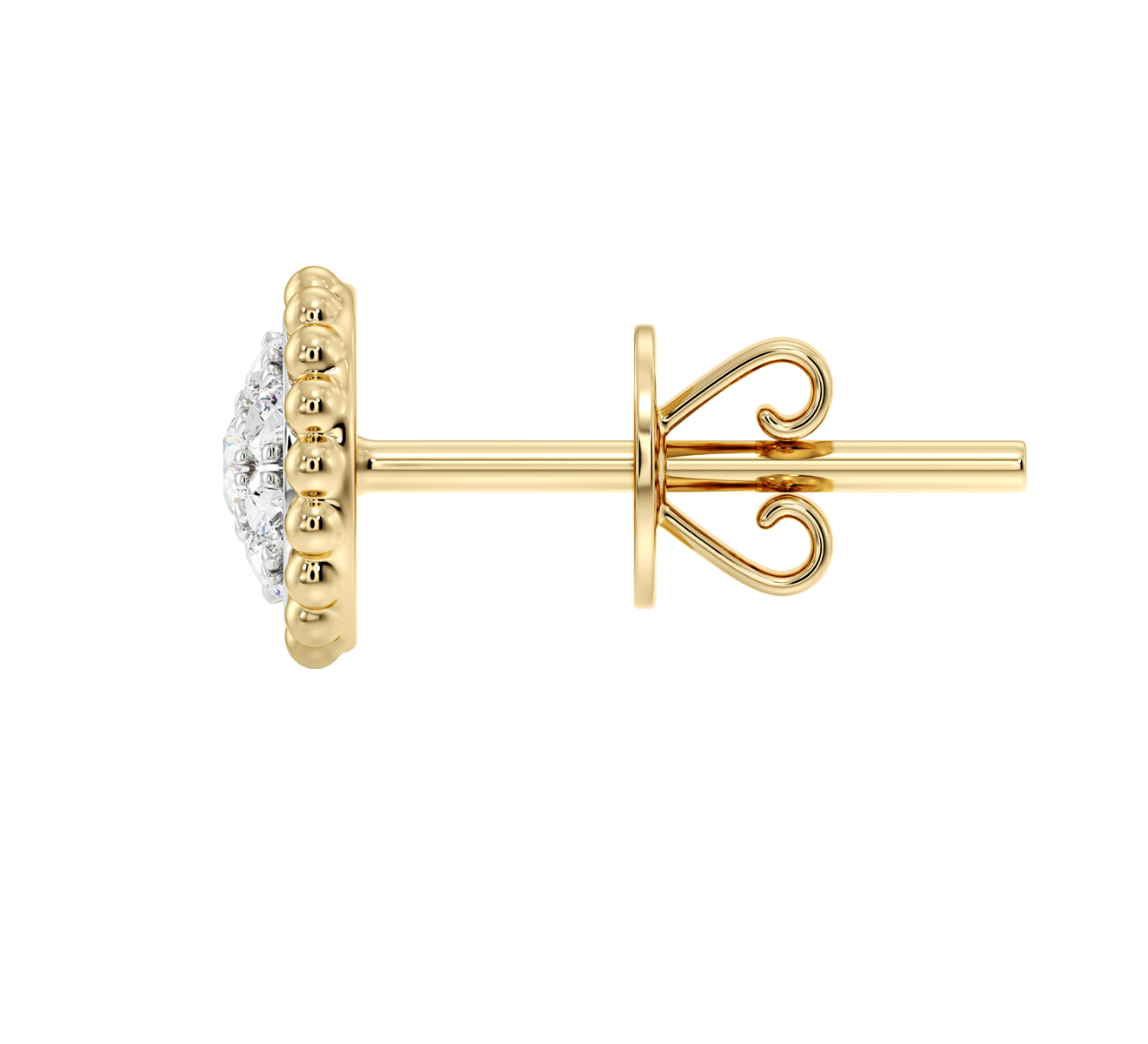 Серьга Serendipity Bubble EJE0035Y - фото 3 – Mercury