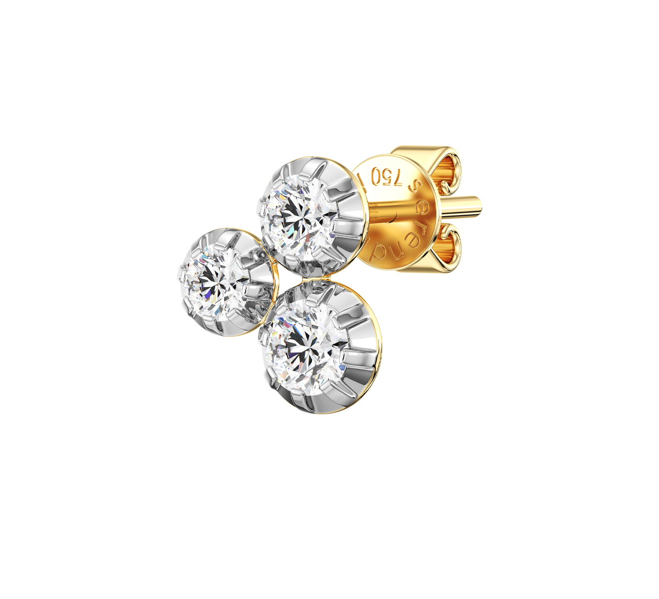 Серьга Serendipity Timeless EJE0040Y - фото 1 – Mercury