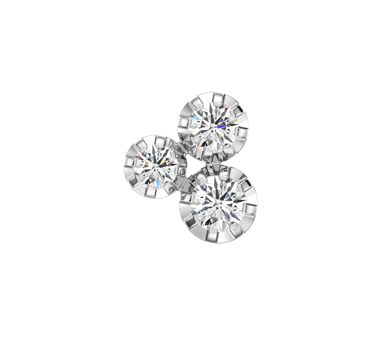 Серьга Serendipity Timeless EJE0040W - фото 2 – Mercury