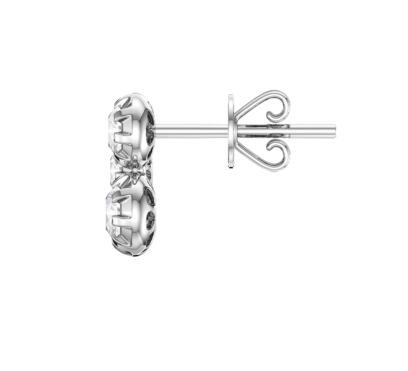 Серьга Serendipity Timeless EJE0040W - фото 3 – Mercury