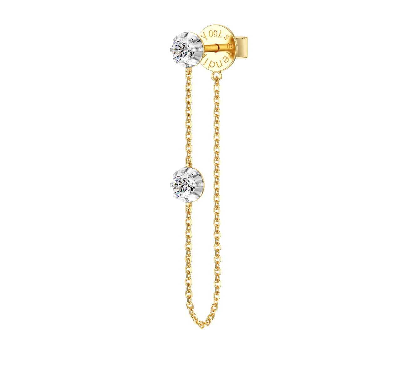 Серьга Serendipity Timeless EJE0042Y - фото 1 – Mercury
