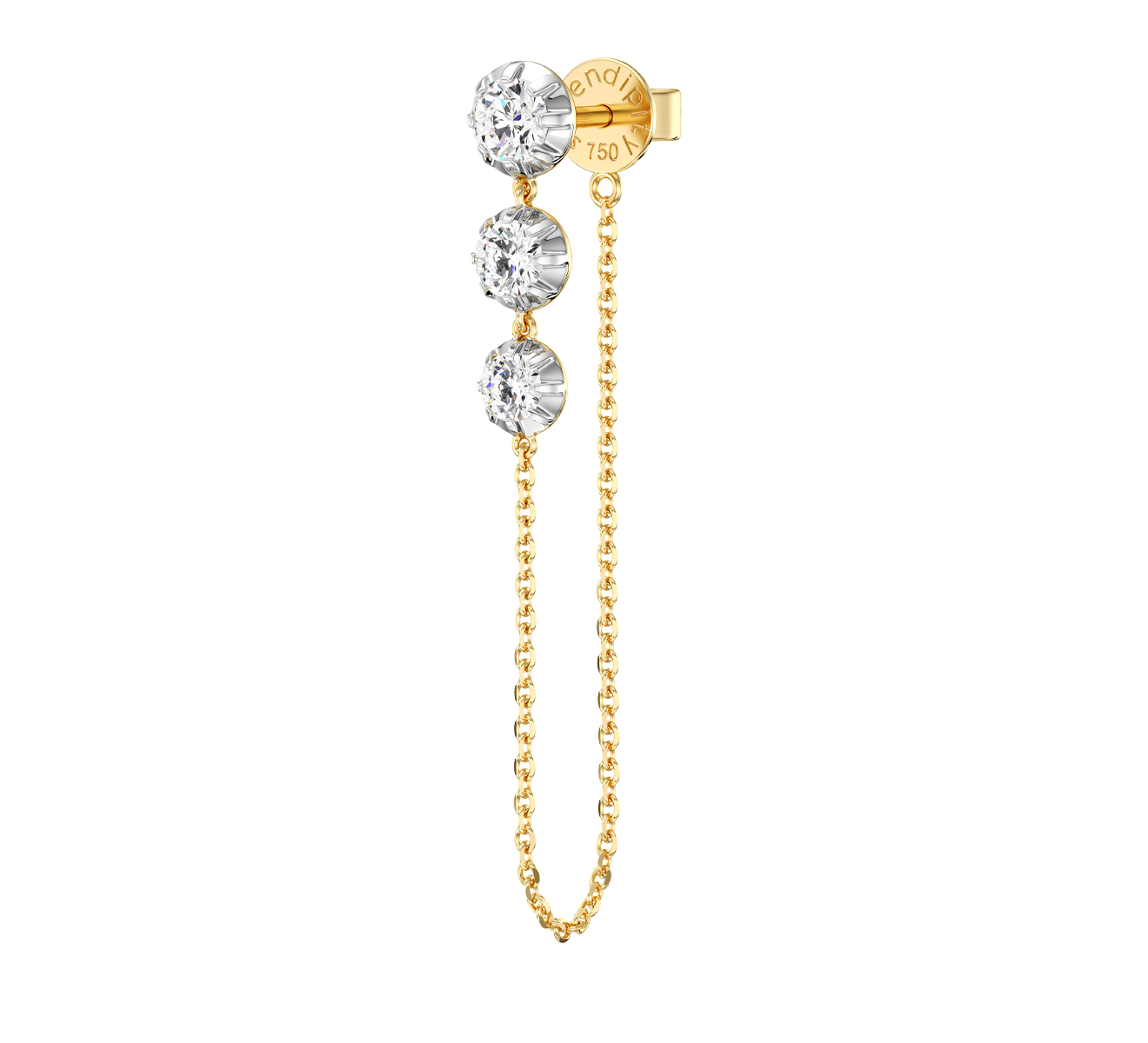 Серьга Serendipity Timeless EJE0043Y - фото 1 – Mercury