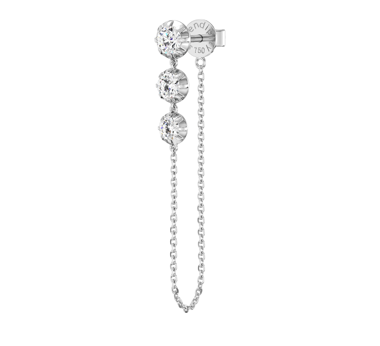 Серьга Serendipity Timeless EJE0043W - фото 1 – Mercury