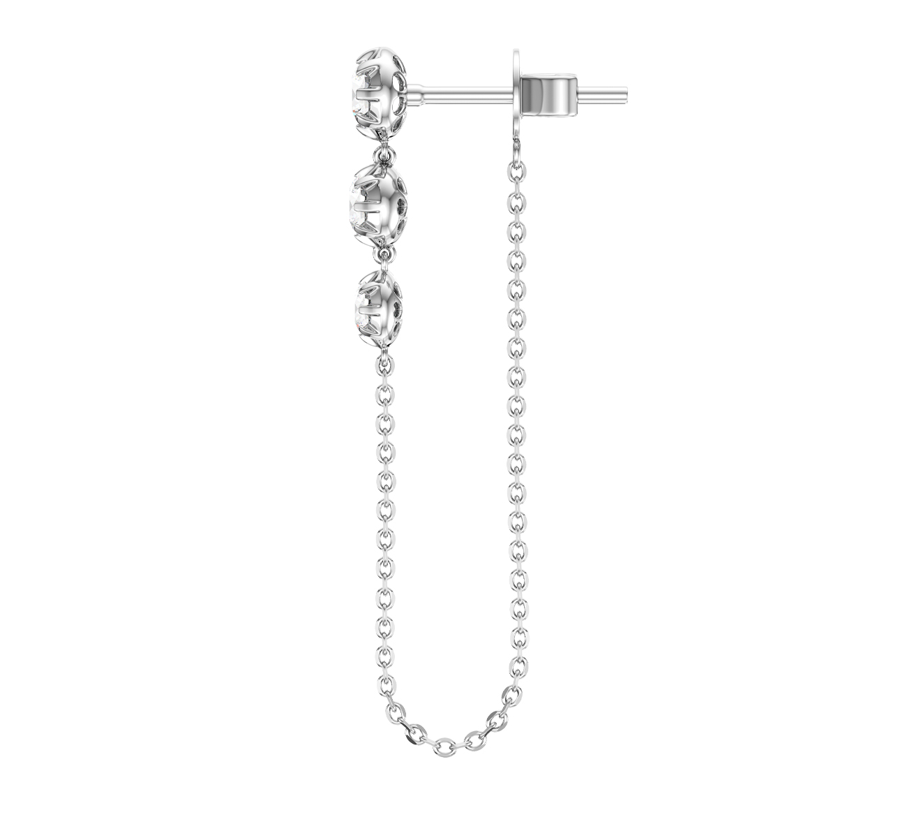 Серьга Serendipity Timeless EJE0043W - фото 3 – Mercury