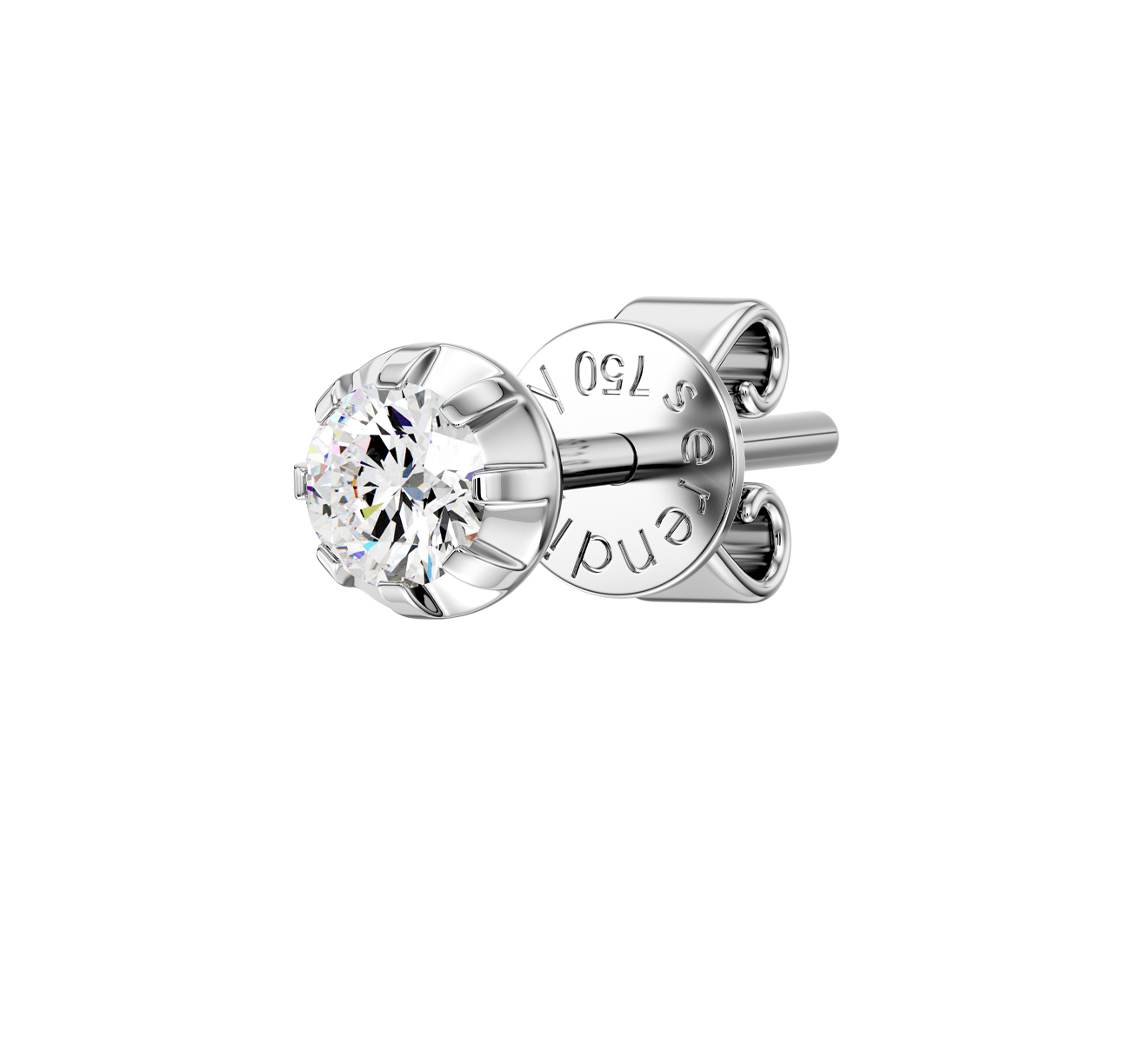 Серьга Serendipity Timeless EJE0044W - фото 1 – Mercury