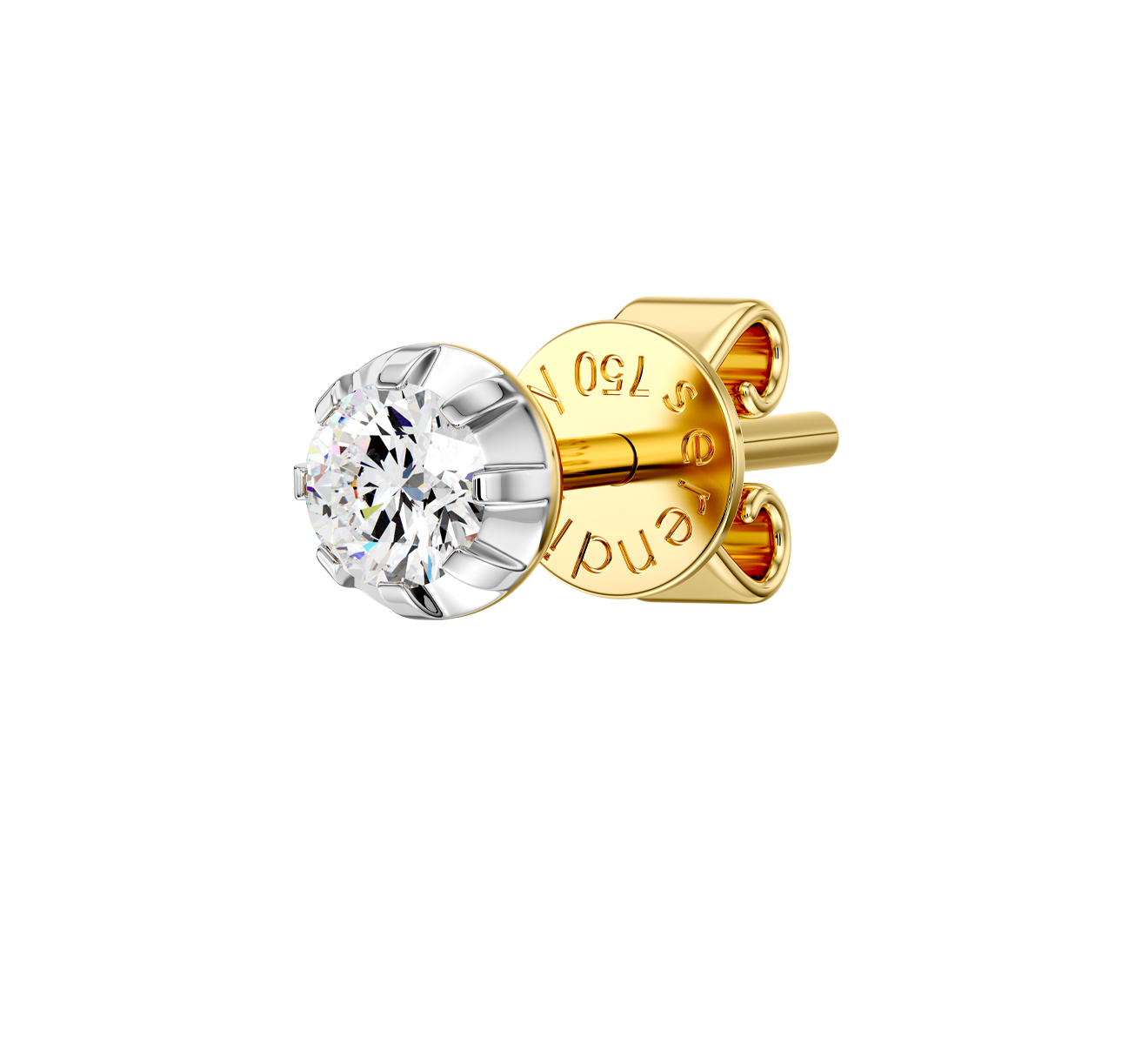 Серьга Serendipity Timeless EJE0044Y - фото 1 – Mercury