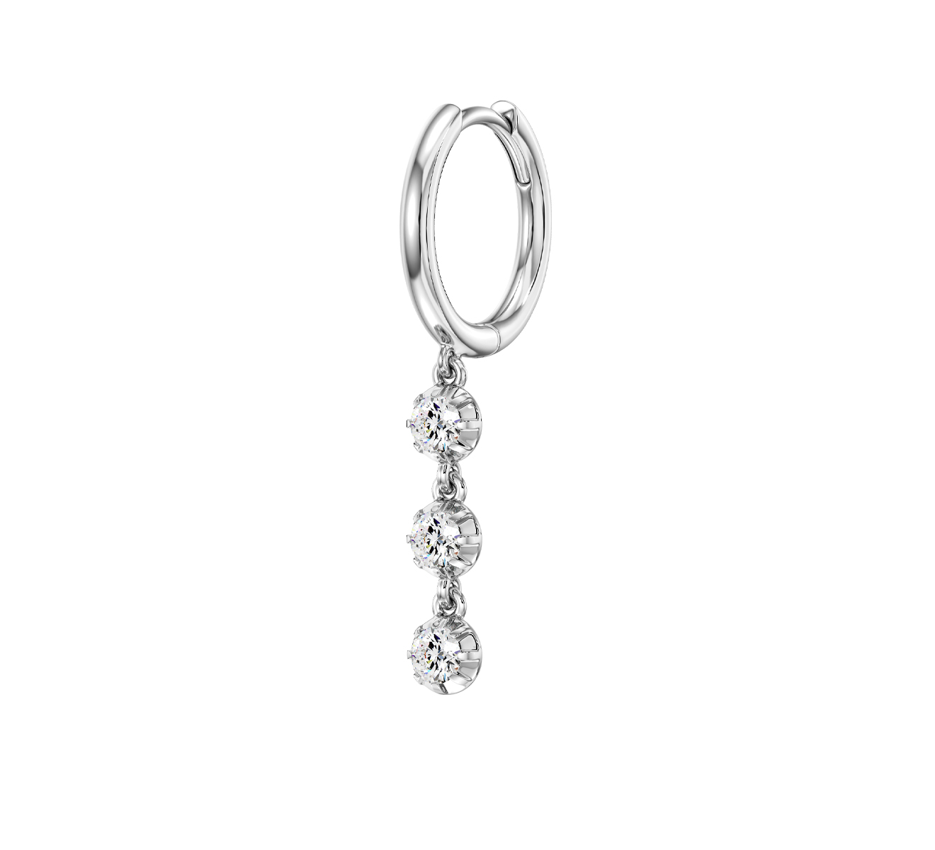 Серьга Serendipity Timeless EJE0049W - фото 1 – Mercury