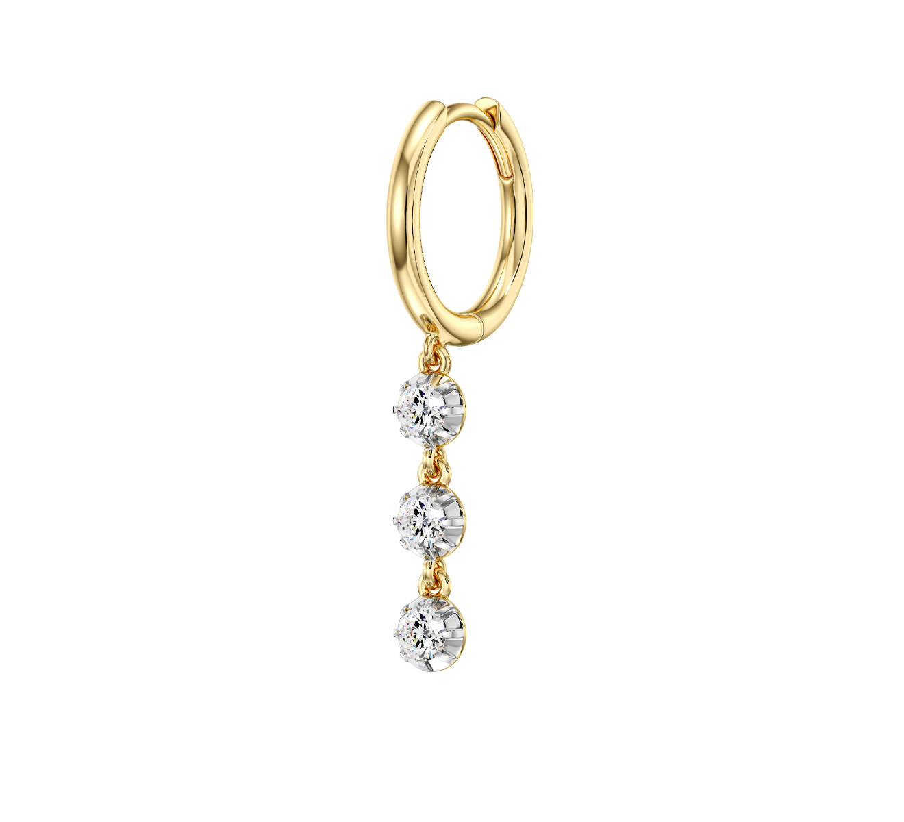 Серьга Serendipity Timeless EJE0049Y - фото 1 – Mercury