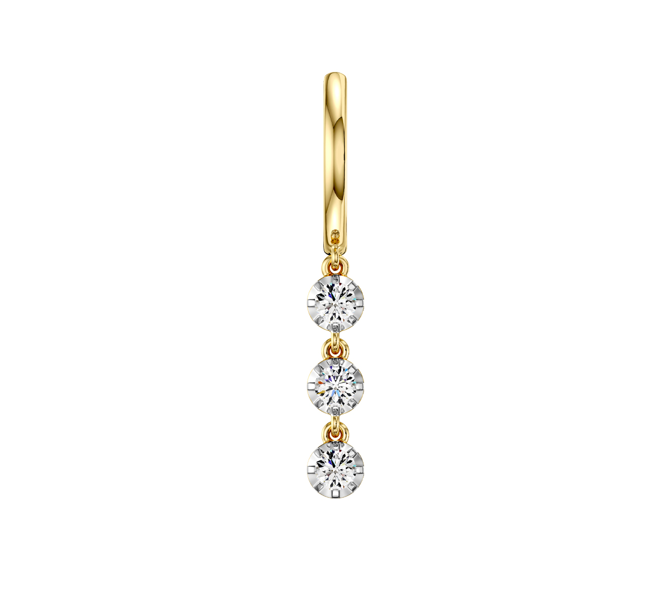 Серьга Serendipity Timeless EJE0049Y - фото 2 – Mercury