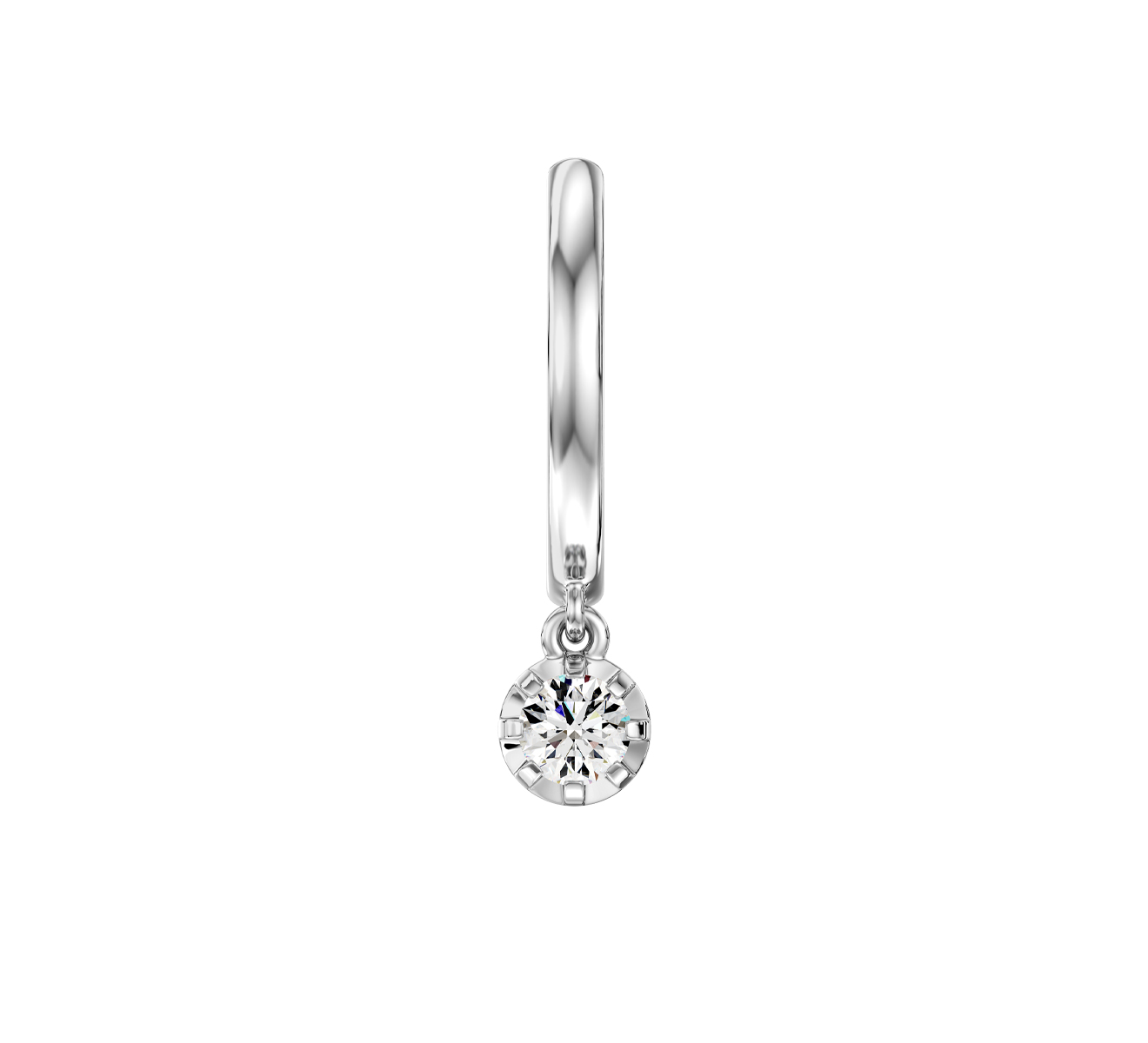 Серьга Serendipity Timeless EJE0059W - фото 2 – Mercury
