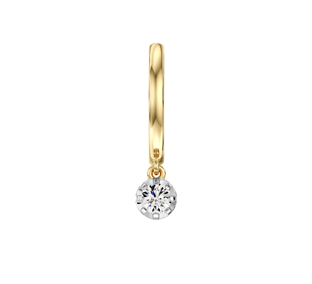Серьга Serendipity Timeless EJE0059Y - фото 2 – Mercury