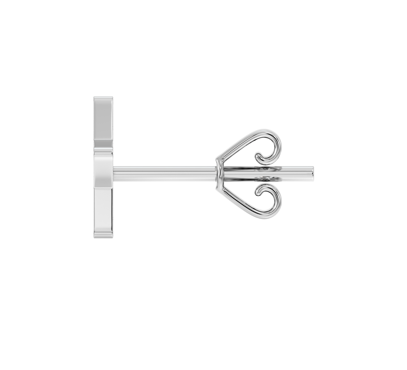 Серьга Serendipity Pave EJE0079W - фото 3 – Mercury