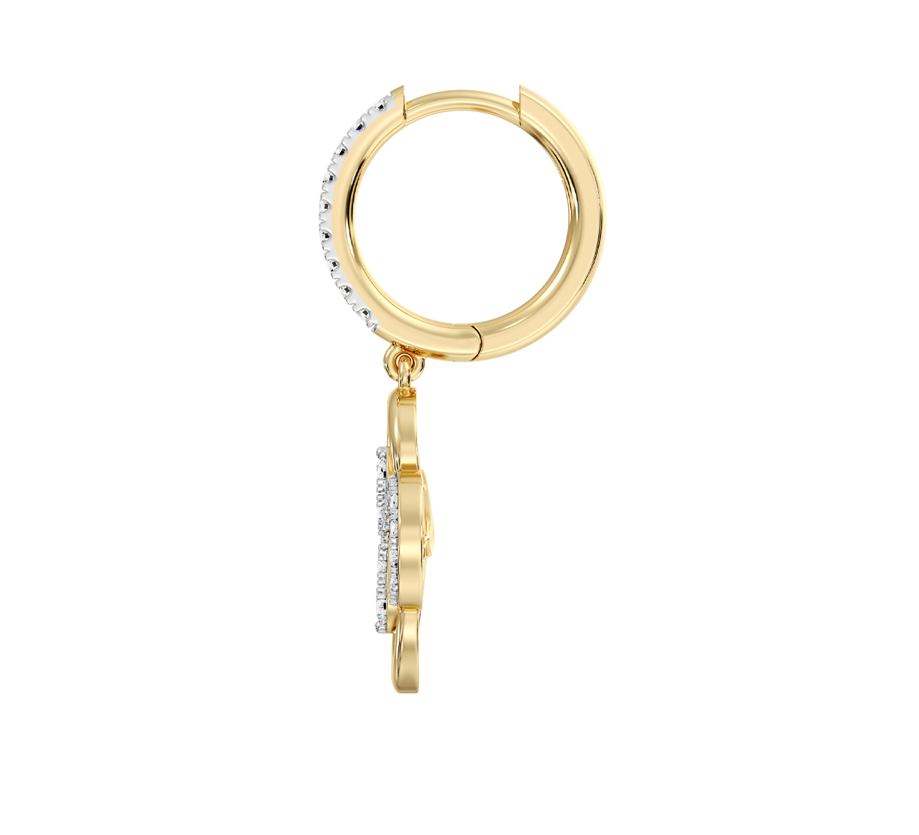 Серьга Serendipity Snake EJE0084Y - фото 3 – Mercury