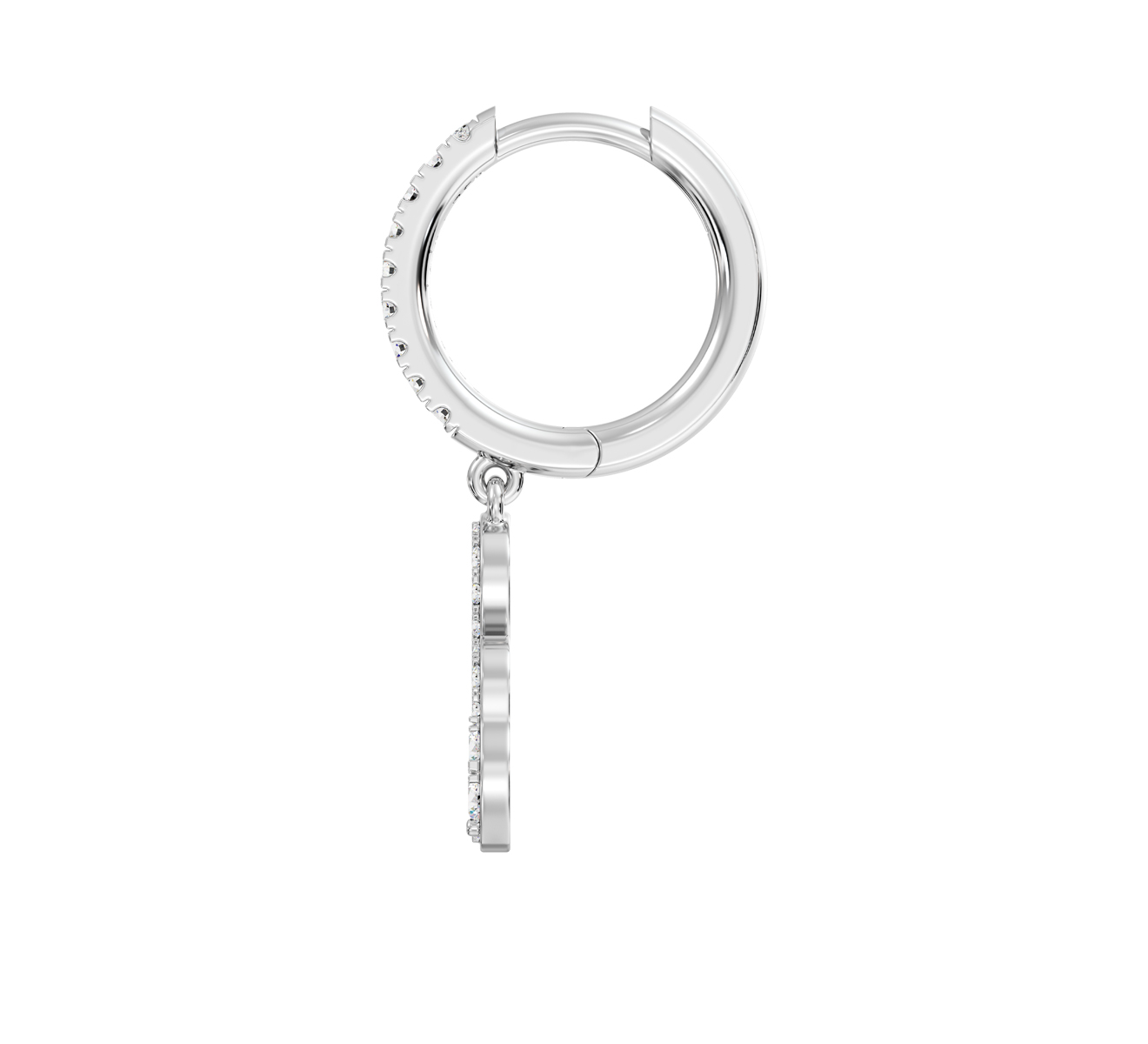 Серьга Serendipity Snake EJE0088W - фото 3 – Mercury