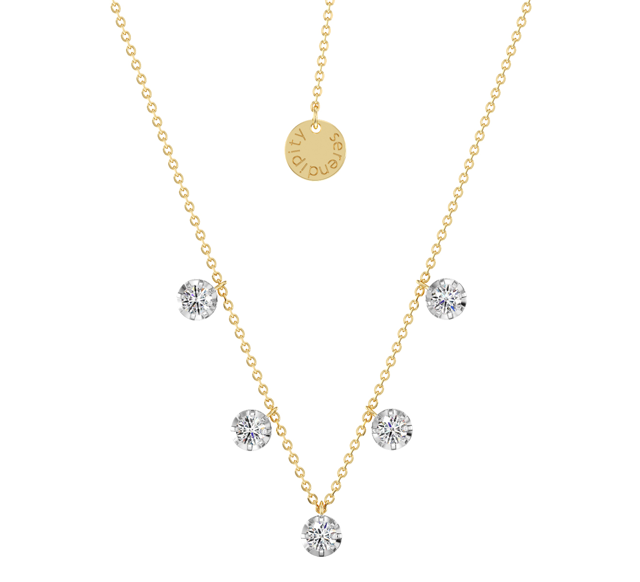 Колье Serendipity Timeless EJN0002Y - фото 1 – Mercury