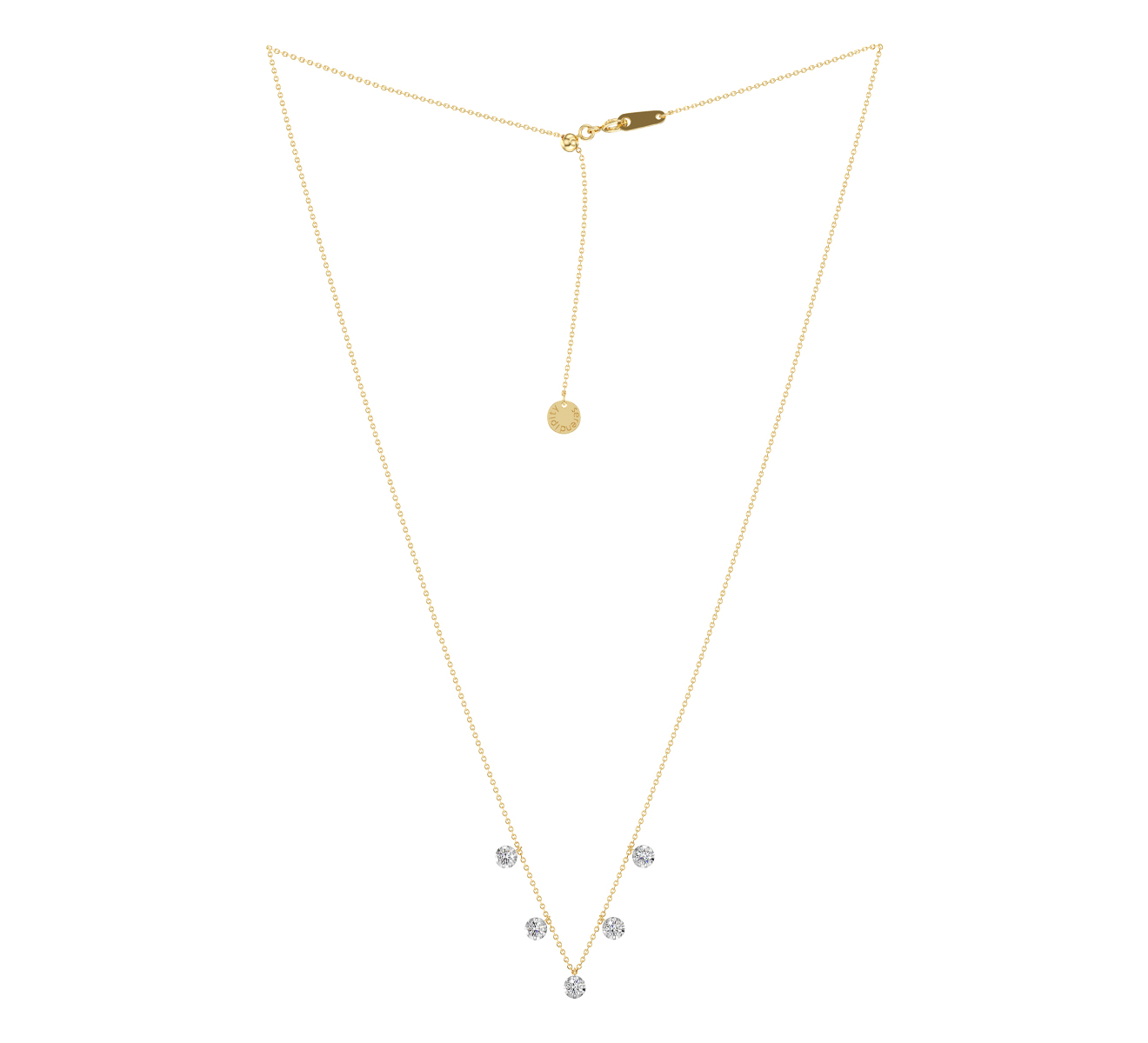 Колье Serendipity Timeless EJN0002Y - фото 2 – Mercury