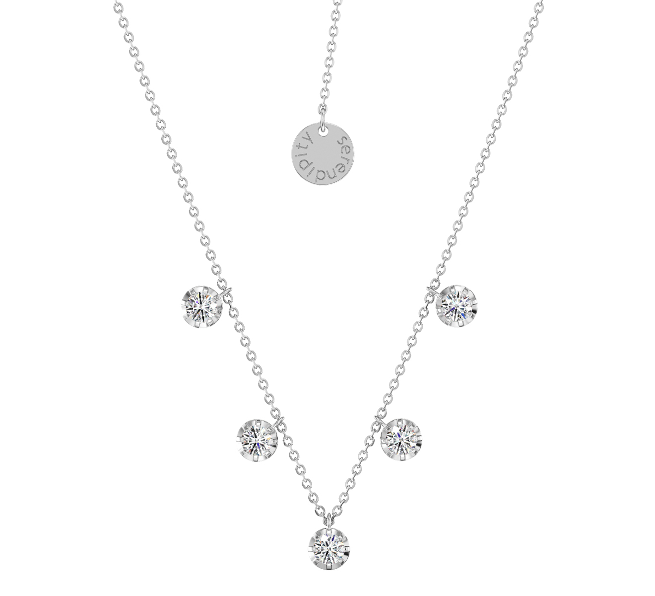 Колье Serendipity Timeless EJN0002W - фото 1 – Mercury