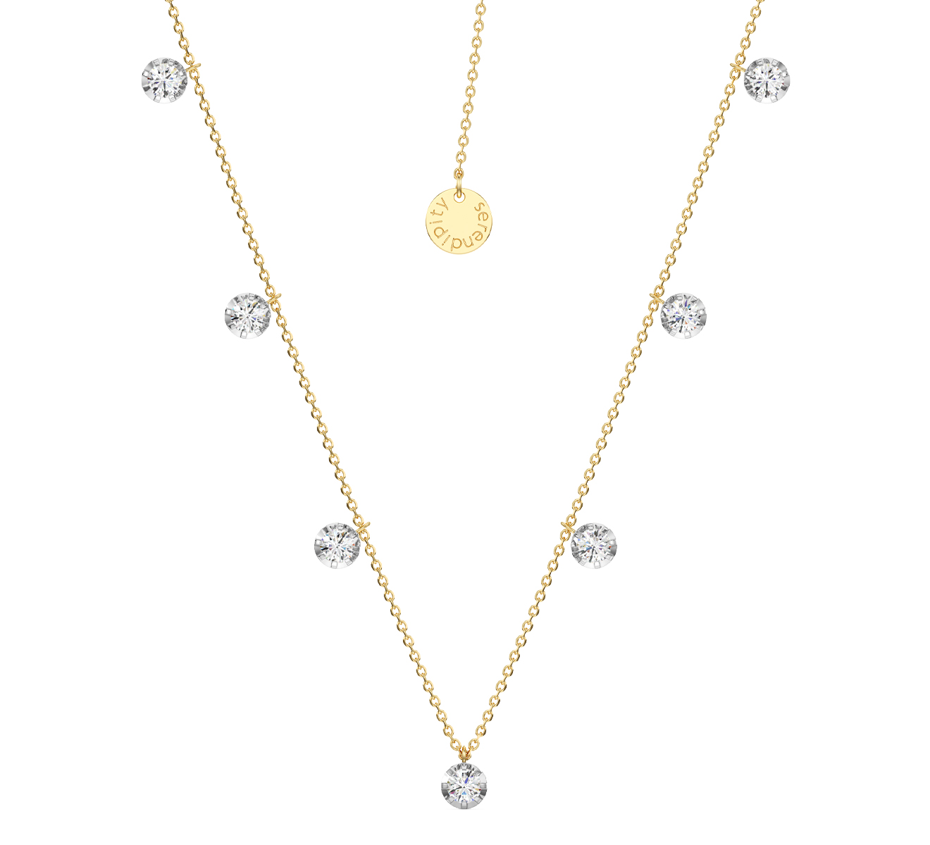 Колье Serendipity Timeless EJN0003Y - фото 1 – Mercury