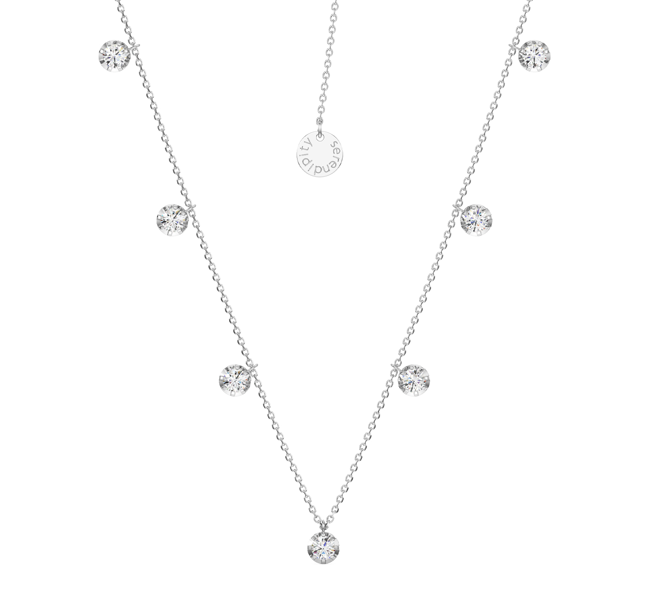 Колье Serendipity Timeless EJN0003W - фото 1 – Mercury