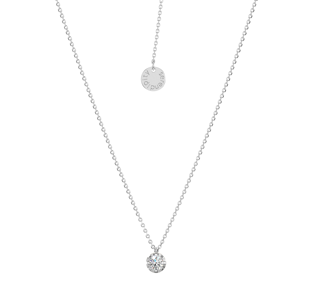 Колье Serendipity Timeless EJN0005W - фото 1 – Mercury