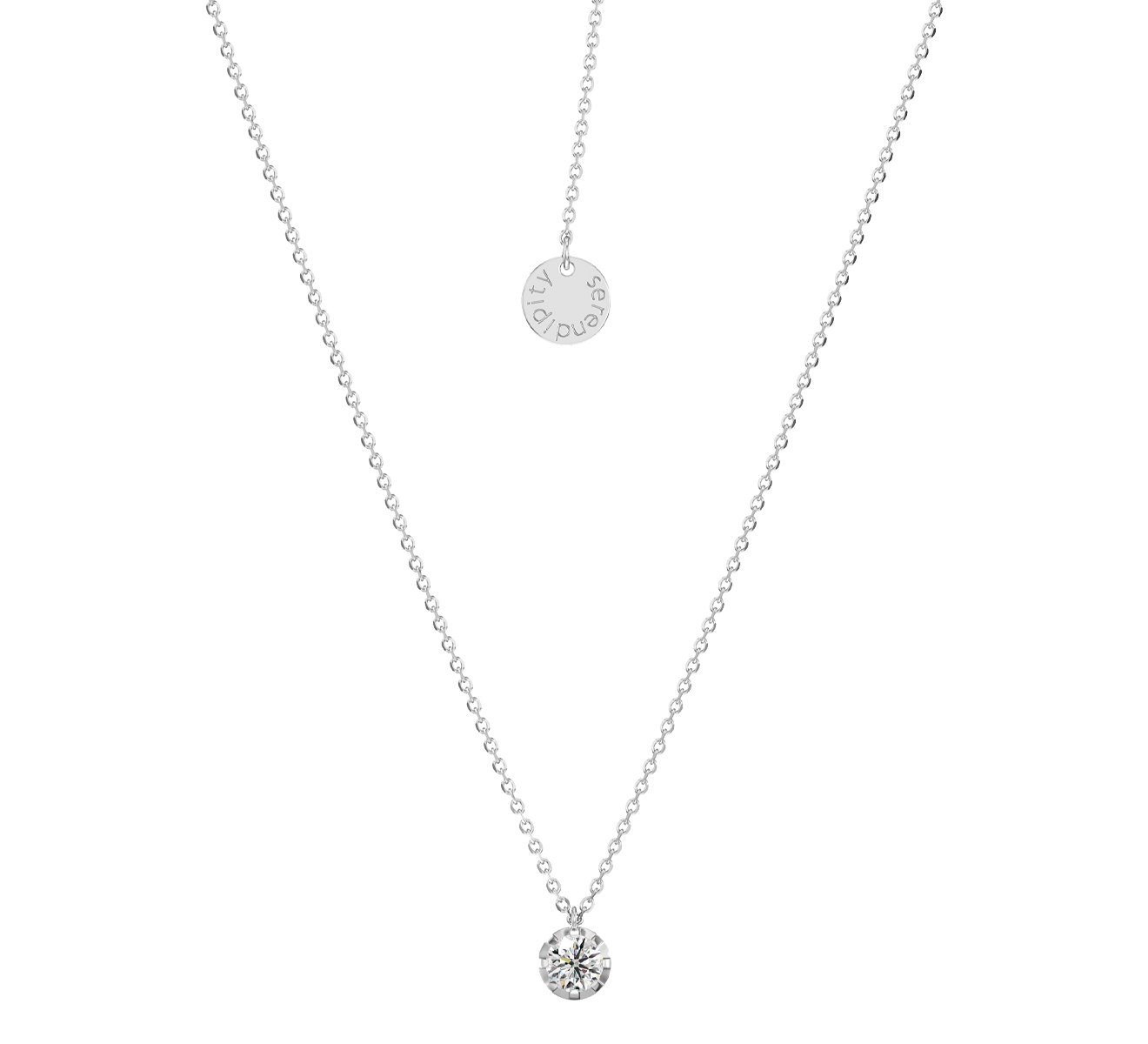 Колье Serendipity Timeless EJN0005AW - фото 1 – Mercury