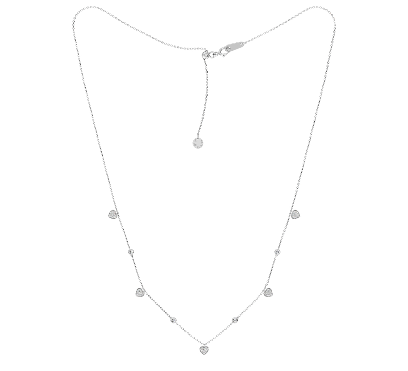 Колье Serendipity Pave EJN0012W - фото 2 – Mercury