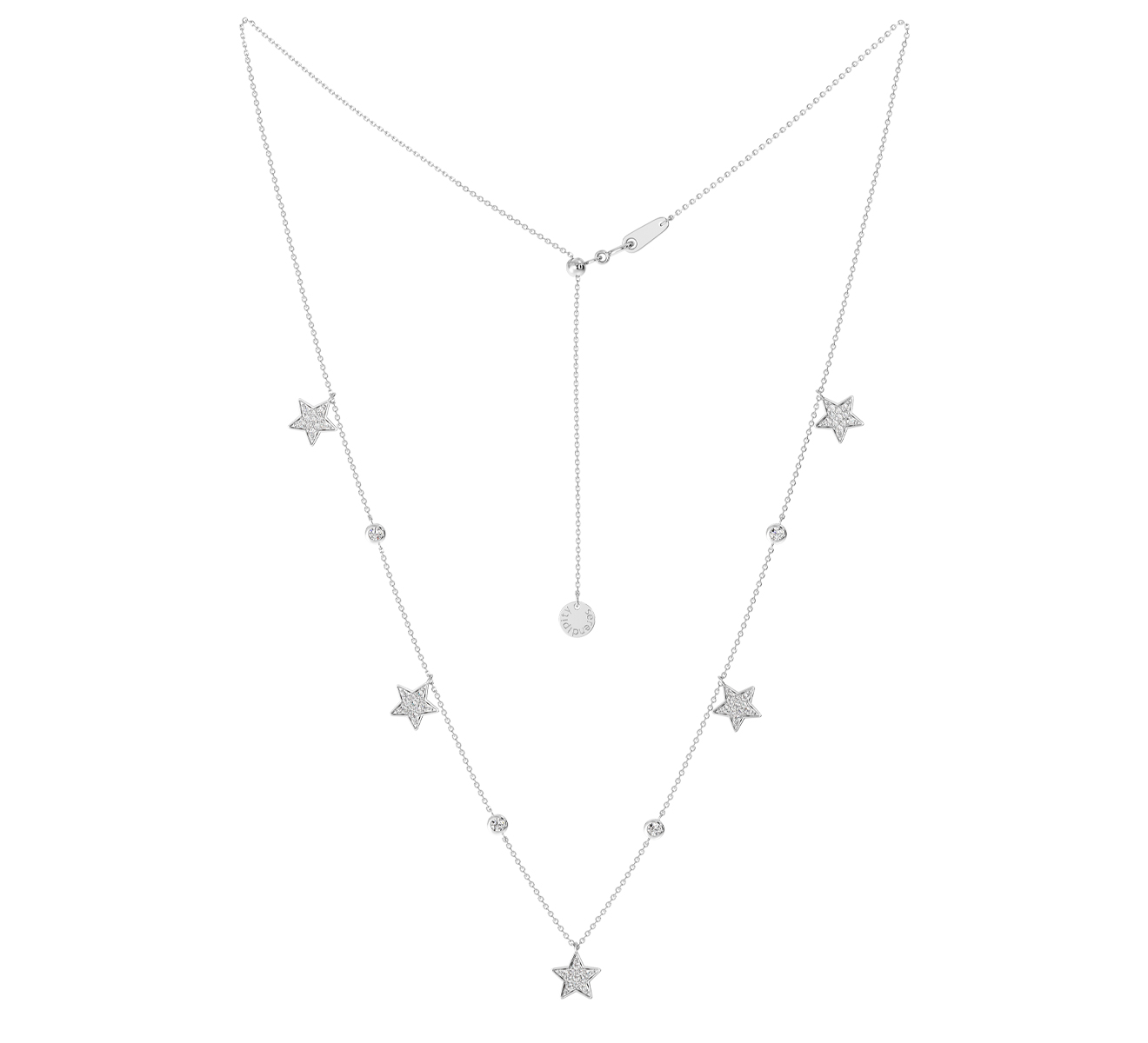 Колье Serendipity Pave EJN0018W - фото 2 – Mercury
