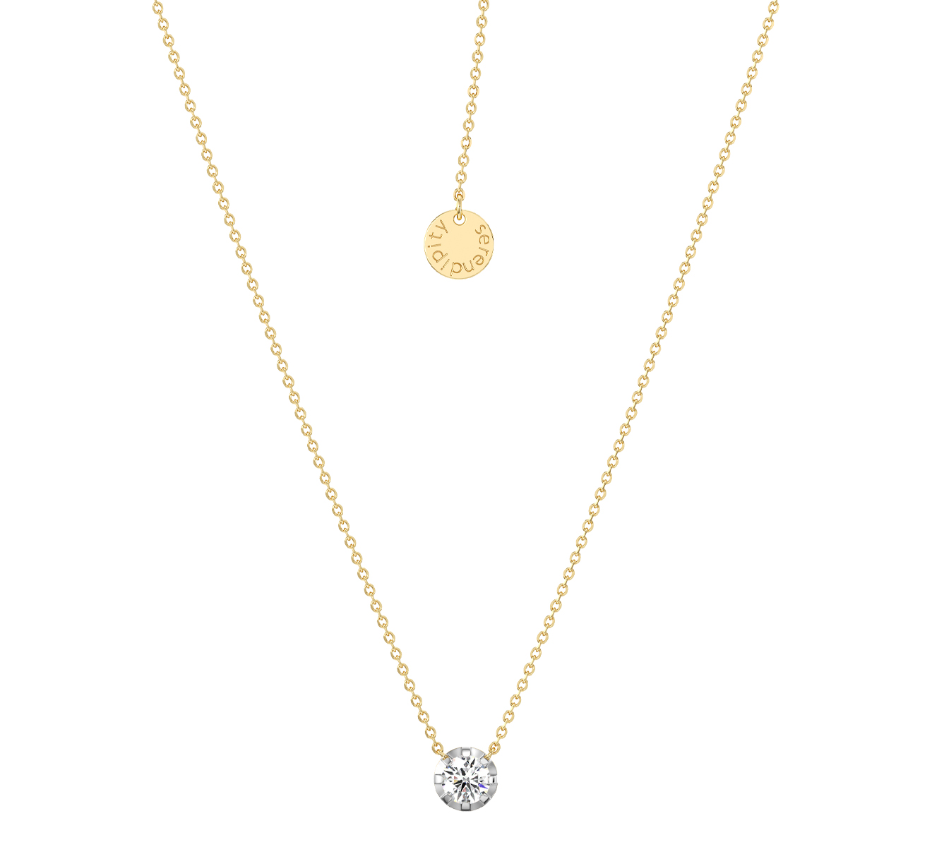 Колье Serendipity Timeless EJN0021Y - фото 1 – Mercury