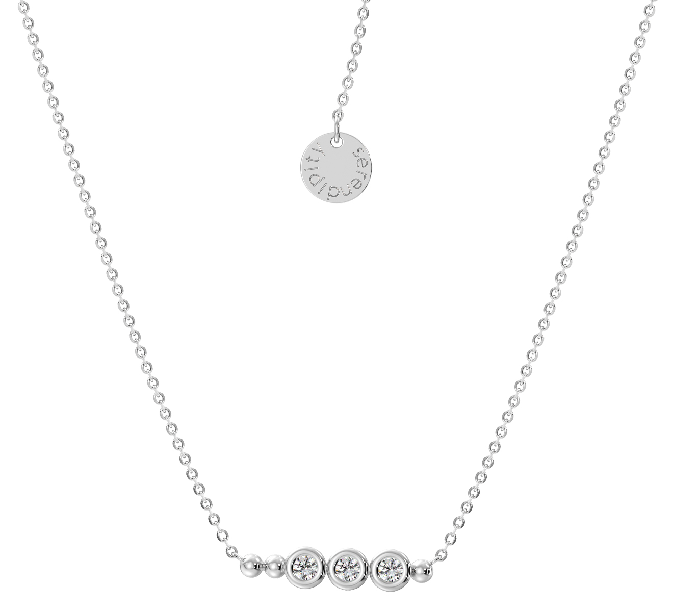 Колье Serendipity Bubble EJN0029W - фото 1 – Mercury
