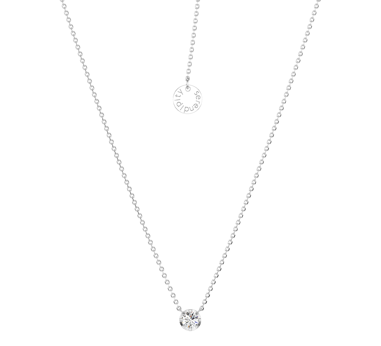 Колье Serendipity Timeless EJN0030W - фото 1 – Mercury