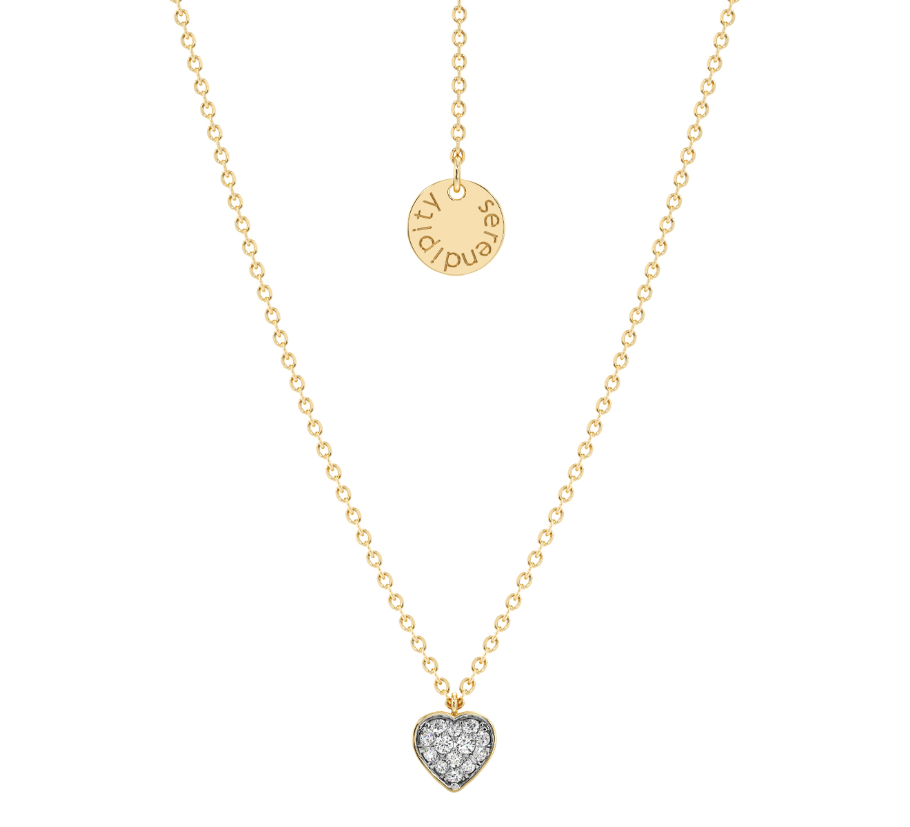 Колье Serendipity Pave EJN0037Y - фото 1 – Mercury