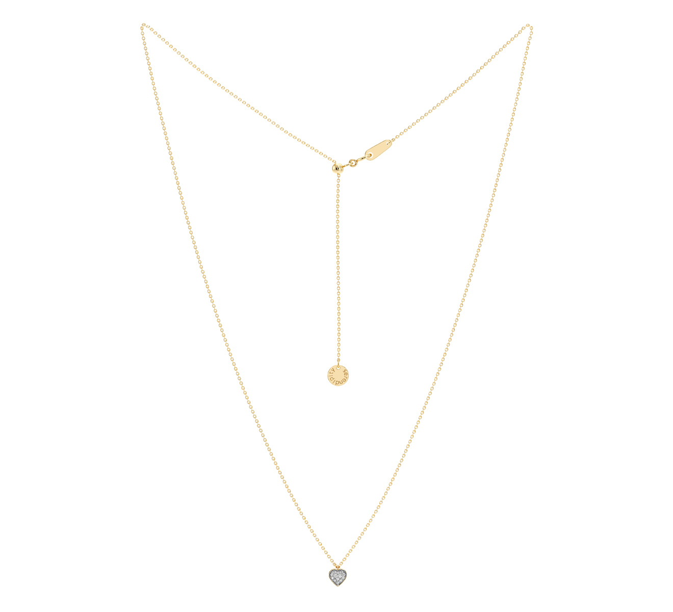 Колье Serendipity Pave EJN0037Y - фото 2 – Mercury
