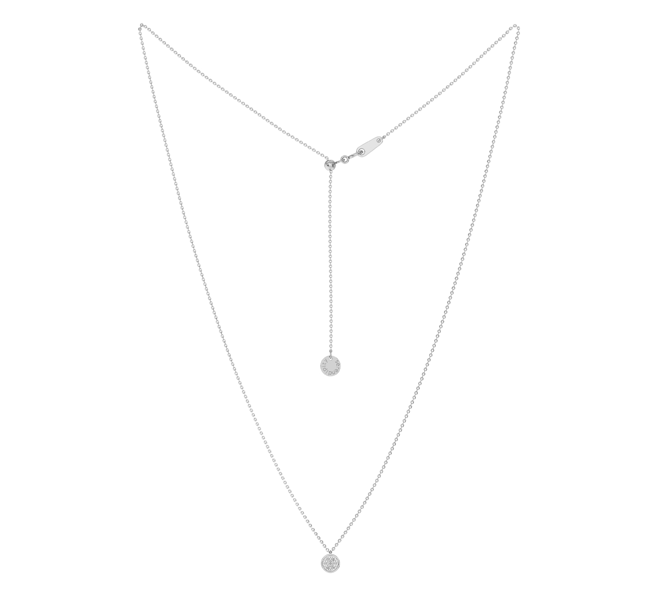 Колье Serendipity Pave EJN0045W - фото 2 – Mercury
