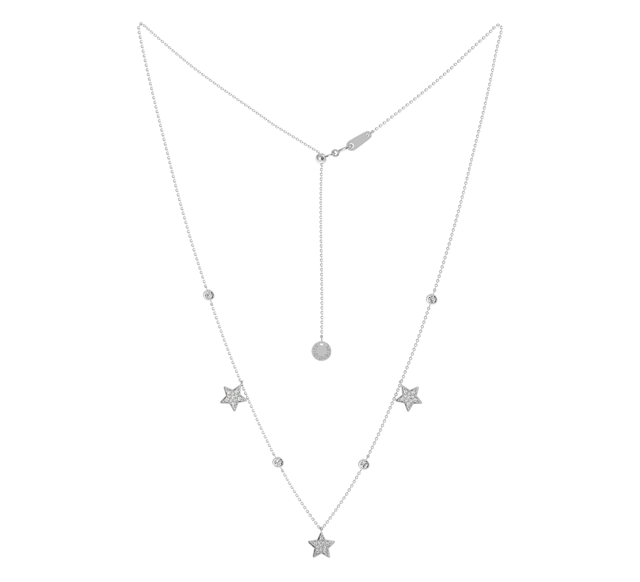 Колье Serendipity Pave EJN0049W - фото 2 – Mercury
