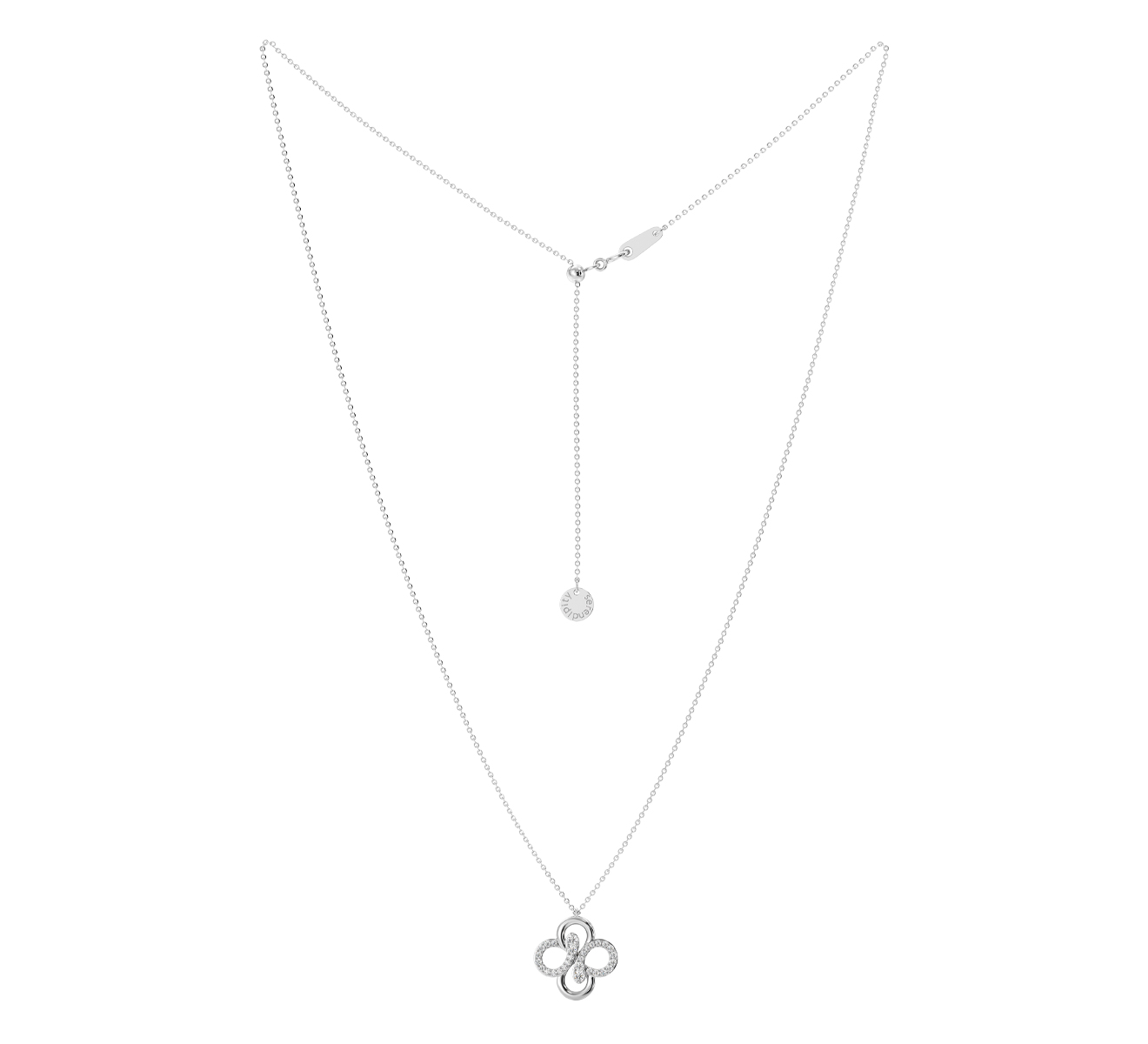 Колье Serendipity Snake EJN0058W - фото 2 – Mercury