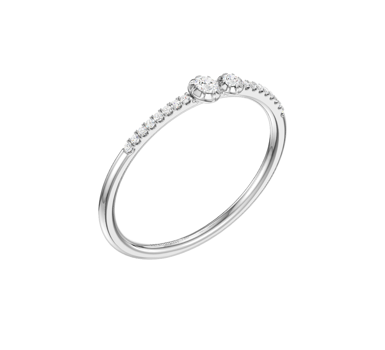 Кольцо Serendipity Timeless EJR0001W - фото 1 – Mercury