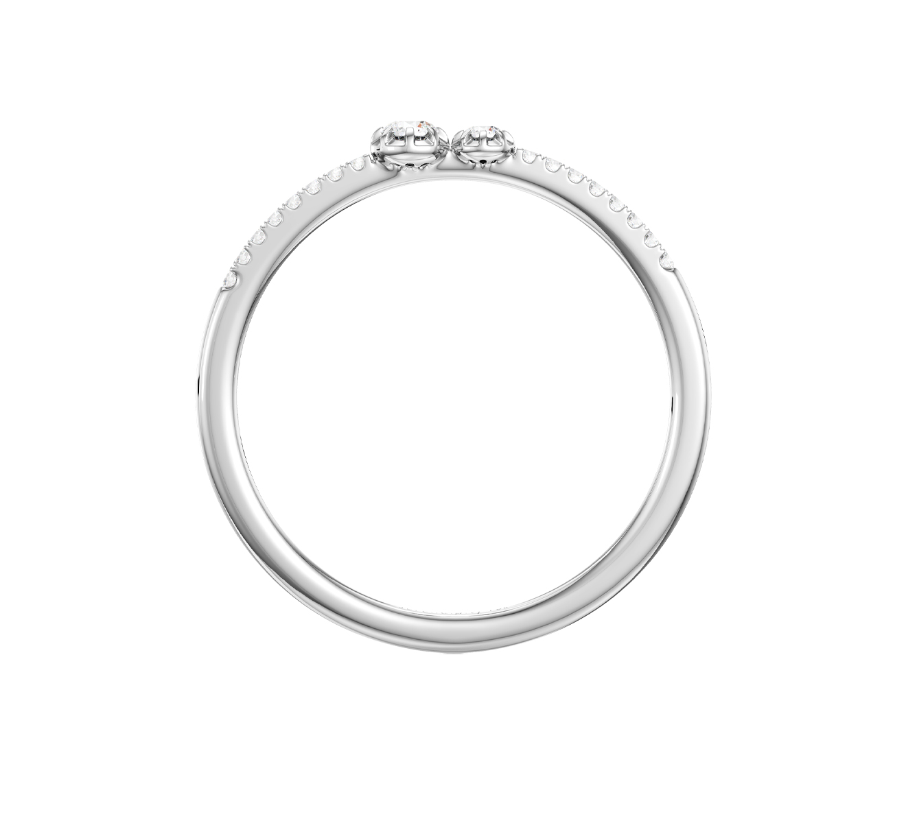 Кольцо Serendipity Timeless EJR0001W - фото 2 – Mercury