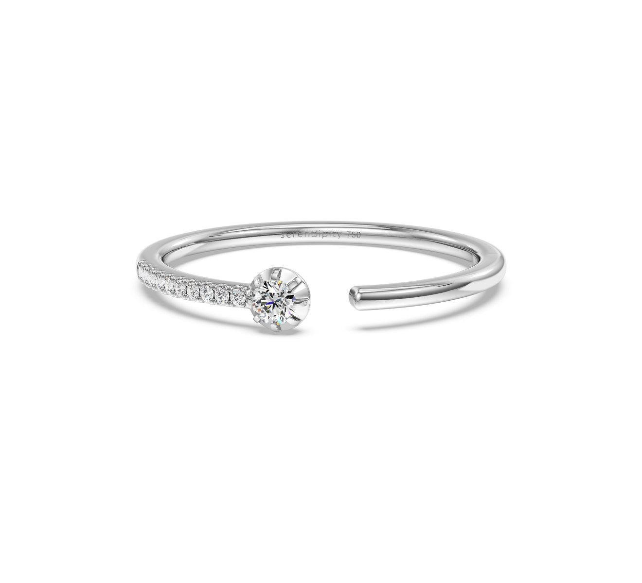 Кольцо Serendipity Timeless EJR0002W - фото 3 – Mercury